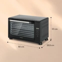 Mega Jerky Dörrautomat 650W 35-80°C LC-Touch-Display Timer 8 Ebenen -Einrichtungsgeschäft 10034439 yy 0006 logo
