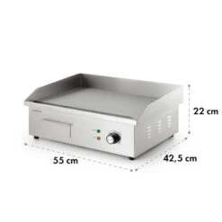 Grillmeile 3000G Elektrogrill 3000W Grillplatte 54,5x35cm Glatt 15 Grillmeile 3000G Elektrogrill 3000W Grillplatte 54,5x35cm Glatt -Einrichtungsgeschäft 10034447 yy 0009 logo Klarstein Grillmeile 3000G Pro Elektrogrill glatt