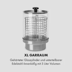 Wurstfabrik 450 Hot Dog Maker 450W 5L 30-100°C Glas Edelstahl 12 Wurstfabrik 450 Hot Dog Maker 450W 5L 30-100°C Glas Edelstahl -Einrichtungsgeschäft 10034450 de 0004 logo