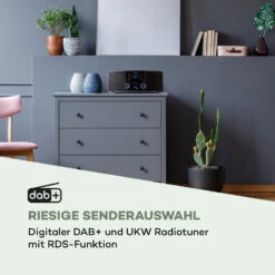 Stockton Micro Stereosystem 20W Max. DAB+ UKW CD-Player BT OLED -Einrichtungsgeschäft 10034517 de 0004 logo