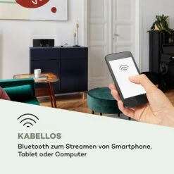 Stockton Micro Stereosystem 20W Max. DAB+ UKW CD-Player BT OLED -Einrichtungsgeschäft 10034517 de 0006 logo