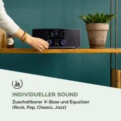 Stockton Micro Stereosystem 20W Max. DAB+ UKW CD-Player BT OLED -Einrichtungsgeschäft 10034517 de 0008 logo