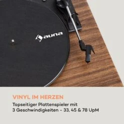 Connect Vinyl Cube Plattenspieler 40W Max. Internet/DAB+/UKW USB Braun -Einrichtungsgeschäft 10034557 de 0007 logo