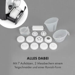 Pastamania Nudelmaschine 260W 7 Aufsätze 500 G 60 DB LED 13 Pastamania Nudelmaschine 260W 7 Aufsätze 500 G 60 DB LED -Einrichtungsgeschäft 10034566 de 0006 logo