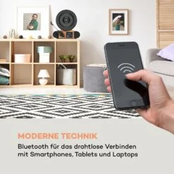 Verticalo SE DAB Retro-Plattenspieler DAB+ UKW-Tuner USB BT AUX Holz -Einrichtungsgeschäft 10034590 de 0005 logo