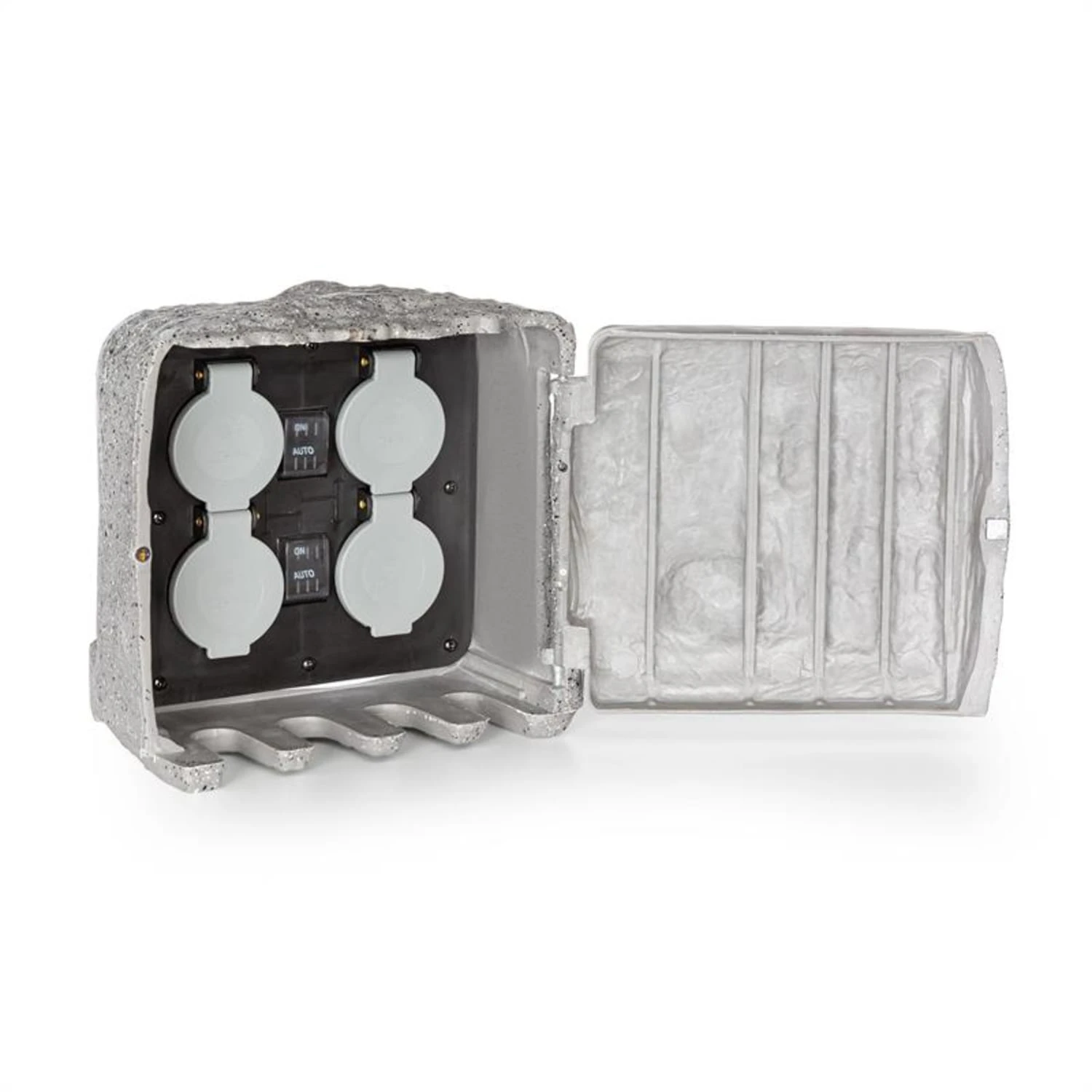 Power Rock Twilight 5 4-fach-Gartensteckdose IP44 Dämmerlichtsensor 5m 1 Power Rock Twilight 5 4-fach-Gartensteckdose IP44 Dämmerlichtsensor 5m