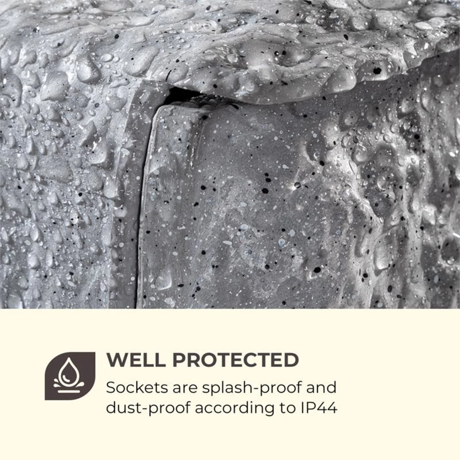 Power Rock Twilight 5 4-fach-Gartensteckdose IP44 Dämmerlichtsensor 5m 6 Power Rock Twilight 5 4-fach-Gartensteckdose IP44 Dämmerlichtsensor 5m – Bild 6