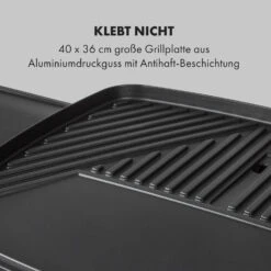 Gatsby Elektrogrill 2000W Antihaft-Grillfläche Seitentische -Einrichtungsgeschäft 10034707 de 0004 logo