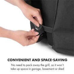 Tomahawk Wetterschutzhaube 600D Canvas 30/70% PE/PVC Schwarz 12 Tomahawk Wetterschutzhaube 600D Canvas 30/70% PE/PVC Schwarz -Einrichtungsgeschäft 10034713 yy 0006 logo Klarstein Tomahawk Wetterschutzhaube 140cm