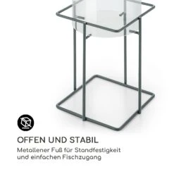 Skydive 100 Fischturm 100 Cm Ø 20 Cm Acryl Metall Transparent -Einrichtungsgeschäft 10034718 de 0004 logo