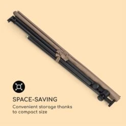 Flex-Shade L Sonnenschirm 130 X 180 Cm Polyester UV 50 Taupe -Einrichtungsgeschäft 10034727 yy 0006 logo Blumfeldt Flex Shade L Sonnenschirm 130x180 taupe