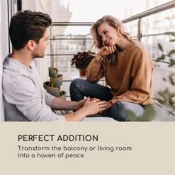 Mantua Kaskadenbrunnen Gartenbrunnen 4 Stufen Akku 2,8W Solar LED -Einrichtungsgeschäft 10034730 yy 0006 logo Blumfeldt Mantua Kaskadenbrunnen