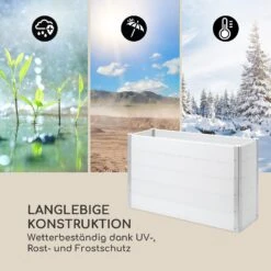Nova Grow Gartenbeet 150 X 91 X 50 Cm WPC Holzoptik Weiß -Einrichtungsgeschäft 10034746 de 0005 logo