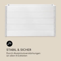 Nova Grow Gartenbeet 150 X 91 X 50 Cm WPC Holzoptik Weiß -Einrichtungsgeschäft 10034746 de 0008 logo