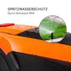 Garden Hero Rasenmähroboter 5,2 Ah Akkubetrieb Bis 1.200 M² Orange -Einrichtungsgeschäft 10034749 de 0004 logo