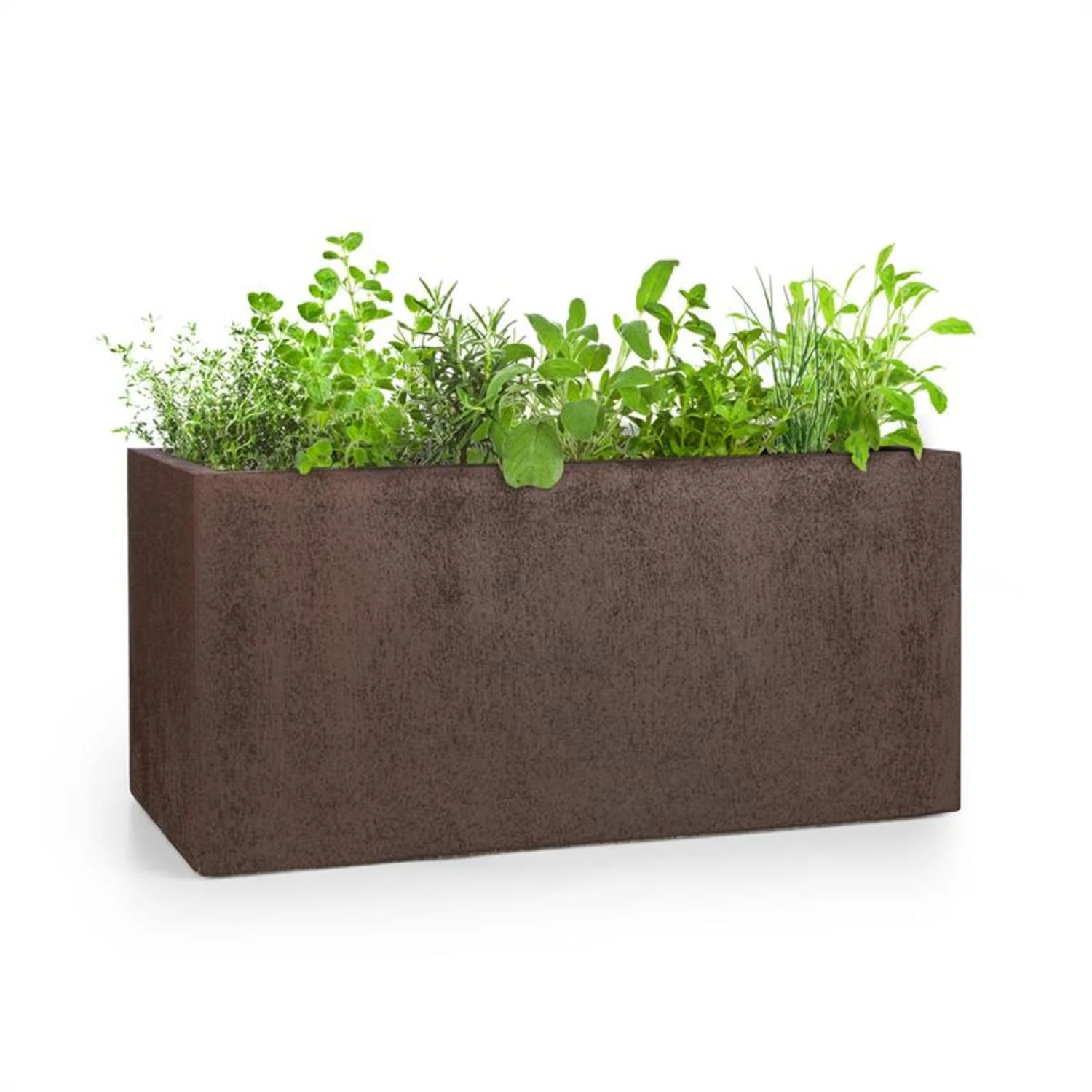 Solid Grow Rust Pflanzgefäß 80 X 38 X 38 Cm Fibreclay Rostfarben 1 Solid Grow Rust Pflanzgefäß 80 X 38 X 38 Cm Fibreclay Rostfarben