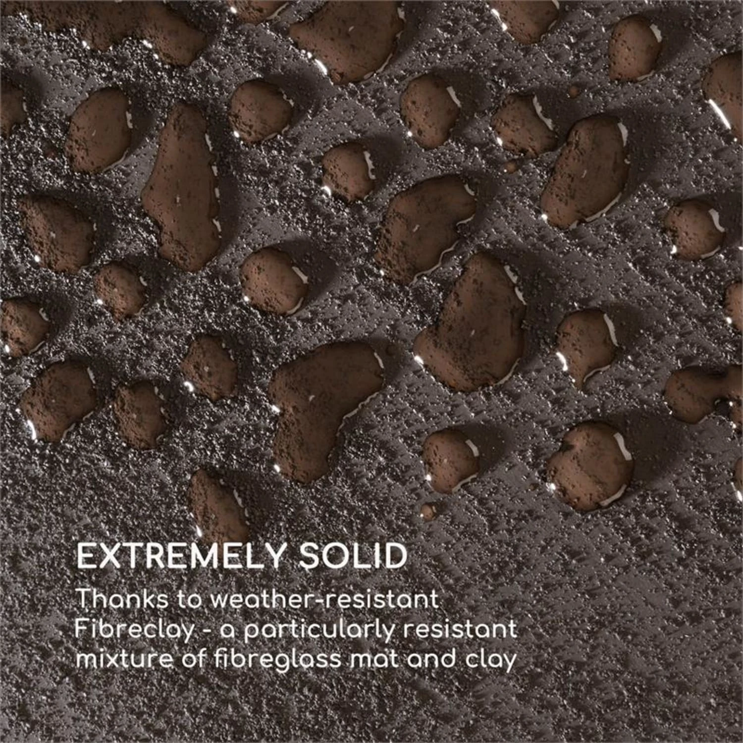 Solid Grow Rust Pflanzgefäß 80 X 38 X 38 Cm Fibreclay Rostfarben 4 Solid Grow Rust Pflanzgefäß 80 X 38 X 38 Cm Fibreclay Rostfarben – Bild 4