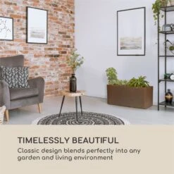 Solid Grow Rust Pflanzgefäß 80 X 38 X 38 Cm Fibreclay Rostfarben 14 Solid Grow Rust Pflanzgefäß 80 X 38 X 38 Cm Fibreclay Rostfarben -Einrichtungsgeschäft 10034788 yy 0006 logo Blumfeldt Solid Grow Rust Pflanzgefaess 80x38x38cm