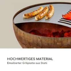 Savage Feuerschale Mit Grill Ø: 60,5 Cm Stahl Inkl. Wetterschutz Rost 11 Savage Feuerschale Mit Grill Ø: 60,5 Cm Stahl Inkl. Wetterschutz Rost -Einrichtungsgeschäft 10034800 de 0003 logo