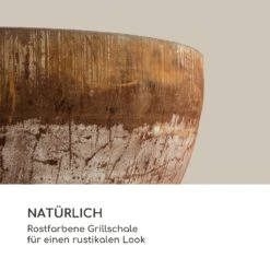 Savage Feuerschale Mit Grill Ø: 60,5 Cm Stahl Inkl. Wetterschutz Rost 13 Savage Feuerschale Mit Grill Ø: 60,5 Cm Stahl Inkl. Wetterschutz Rost -Einrichtungsgeschäft 10034800 de 0005 logo