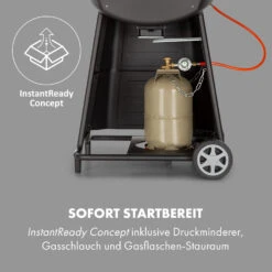 Vanquish Gasgrill 3 Edelstahlbrenner 3 X 3 KW 63,5 X 45 Cm Grillfläche -Einrichtungsgeschäft 10034805 de 0005 logo