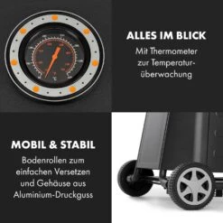 Vanquish Gasgrill 3 Edelstahlbrenner 3 X 3 KW 63,5 X 45 Cm Grillfläche -Einrichtungsgeschäft 10034805 de 0008 logo