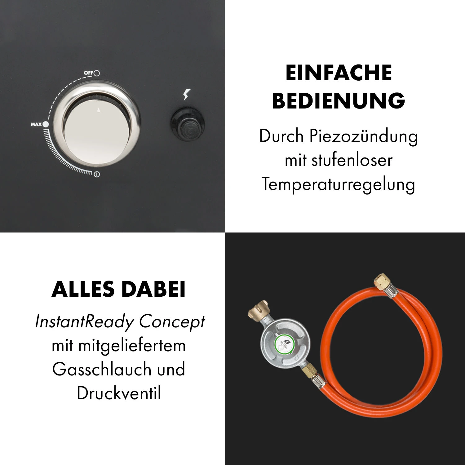 Pasadena Gas-Räuchergrill 2,5 KW Heizleistung 180 °C / 350 °F Max. 8 Pasadena Gas-Räuchergrill 2,5 KW Heizleistung 180 °C / 350 °F Max. – Bild 8