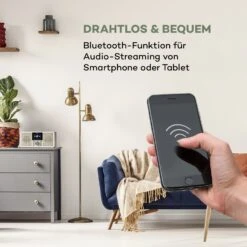 IR-260 Internetradio WLAN USB AUX UPnP 2.8" HCC-Display Fernbedienung -Einrichtungsgeschäft 10034909 de 0003 logo