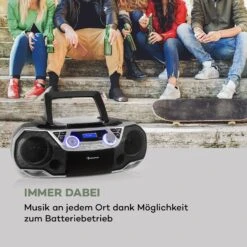 Roadie 2K Boombox CD-Player Kassettenradio DAB/DAB+ UKW Bluetooth -Einrichtungsgeschäft 10034921 de 0008 logo