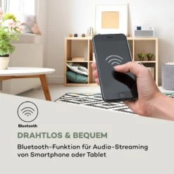 Connect Link Smart Radio IR/DAB+/UKW Spotify BT 2,4" HCC Display Weiß -Einrichtungsgeschäft 10034922 de 0004 logo