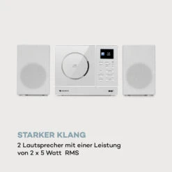 Connect Vertical Internetradio 2x5 Watt RMS CD IR/UKW/DAB+ Spotify BT -Einrichtungsgeschäft 10034997 de 0003 logo