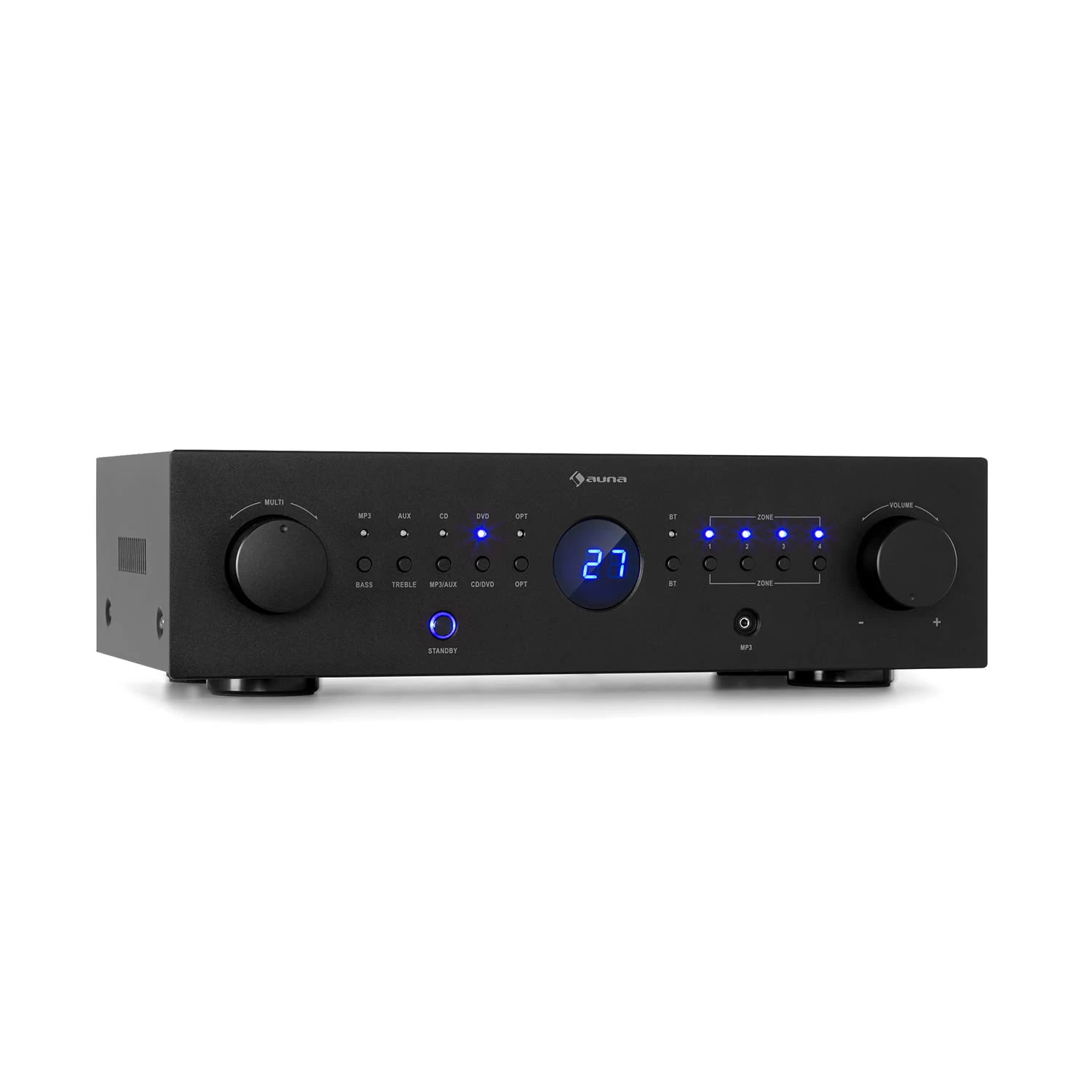 AMP-CD950 DG Digital-Multikanal-Verstärker 8x100W RMS BT Opt.-In 1 AMP-CD950 DG Digital-Multikanal-Verstärker 8x100W RMS BT Opt.-In