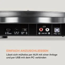 Pureness Plattenspieler Acryl 33 1/3 + 45 U/min Vorverstärker 13 Pureness Plattenspieler Acryl 33 1/3 + 45 U/min Vorverstärker -Einrichtungsgeschäft 10035078 de 0006 logo