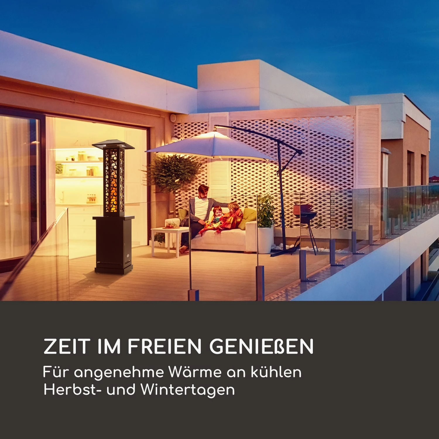 Heat Hunter Pellet-Terrassenheizer 12,2 KW Mobil Edelstahl 8 Heat Hunter Pellet-Terrassenheizer 12,2 KW Mobil Edelstahl – Bild 8