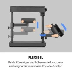 Appenzell XL Raclette Mit Grill 600 W Thermostat 2 Käseträger -Einrichtungsgeschäft 10035218 de 0007 logo