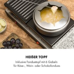 Fonduelette XL 3-in-1 Raclettegrill Fondue Naturstein 1650W 12 Pers 12 Fonduelette XL 3-in-1 Raclettegrill Fondue Naturstein 1650W 12 Pers -Einrichtungsgeschäft 10035220 de 0004 logo