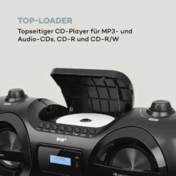 Soundblaster DAB Boombox Bluetooth CD/MP3/USB/AUX DAB+/UKW LED 50Wmax. 15 Soundblaster DAB Boombox Bluetooth CD/MP3/USB/AUX DAB+/UKW LED 50Wmax. -Einrichtungsgeschäft 10035222 de 0007 logo