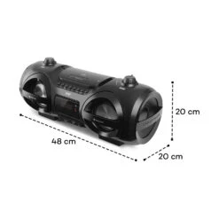 Soundblaster DAB Boombox Bluetooth CD/MP3/USB/AUX DAB+/UKW LED 50Wmax. 17 Soundblaster DAB Boombox Bluetooth CD/MP3/USB/AUX DAB+/UKW LED 50Wmax. -Einrichtungsgeschäft 10035222 yy 0009 logo