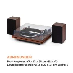TT-Play PLUS Plattenspieler Lautsprecher 20Wmax. BT 33/45 Rpm -Einrichtungsgeschäft 10035272 de 0011 logo