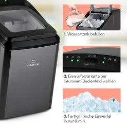 Partytime Eiswürfelmaschine Klareis 15kg/24h Edelstahl 10 Partytime Eiswürfelmaschine Klareis 15kg/24h Edelstahl -Einrichtungsgeschäft 10035295 de 0004 usp