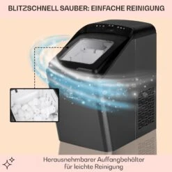 Partytime Eiswürfelmaschine Klareis 15kg/24h Edelstahl 11 Partytime Eiswürfelmaschine Klareis 15kg/24h Edelstahl -Einrichtungsgeschäft 10035295 de 0005 usp