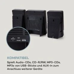 Microstar Microsystem Vertikalanlage CD-Player BT/USB Fernbedienung -Einrichtungsgeschäft 10035302 de 0007 logo