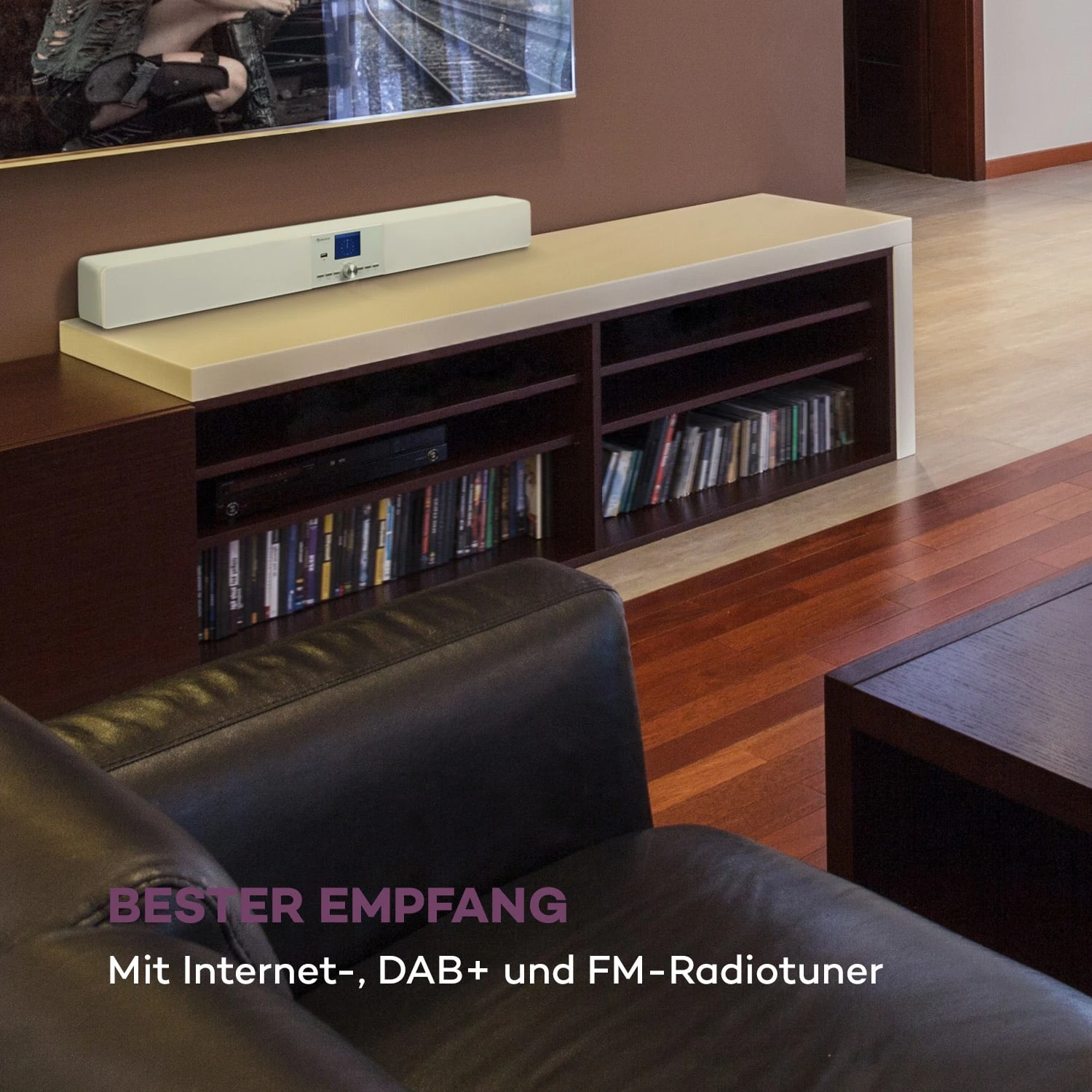 Areal Bar Connect Soundbar Bluetooth Internet/DAB+/FM USB AUX 2 Areal Bar Connect Soundbar Bluetooth Internet/DAB+/FM USB AUX – Bild 2