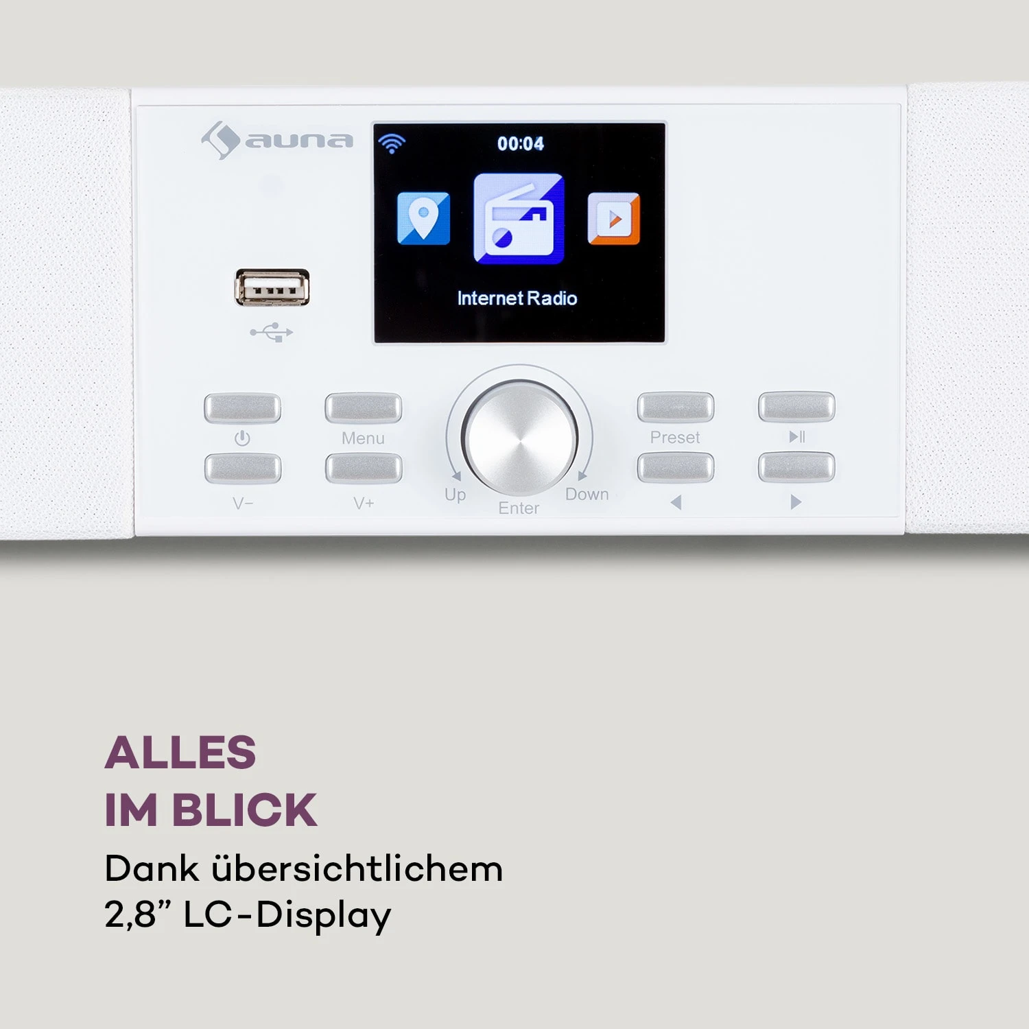 Stealth Base Connect Soundbase Bluetooth Internet/DAB+/FM USB AUX 7 Stealth Base Connect Soundbase Bluetooth Internet/DAB+/FM USB AUX – Bild 7