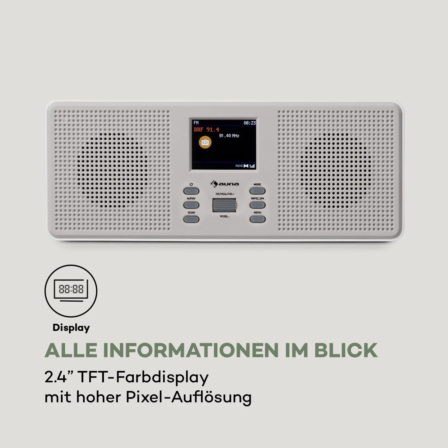 Commuter ST DAB+/FM Radio USB-C 2.4" TFT-Display Fernbedienung 4 Commuter ST DAB+/FM Radio USB-C 2.4" TFT-Display Fernbedienung – Bild 4