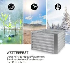 High Grow Straight Hochbeet 100x60x100cm 600l Stahl -Einrichtungsgeschäft 10035332 de 0006 logo