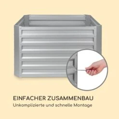 High Grow Straight Hochbeet 100x60x100cm 600l Stahl -Einrichtungsgeschäft 10035332 de 0007 logo