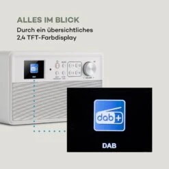 Nestor DAB+ Radio DAB+/FM 2 Betriebsmodi 2,4" TFT-Farbdisplay -Einrichtungsgeschäft 10035370 de 0005 logo