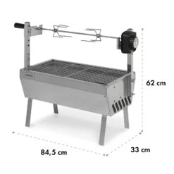 Sauenland Mini Rotisserie-Grill Drehspieß 4W 12kg Max. Edelstahl -Einrichtungsgeschäft 10035371 yy 0007 dimensions