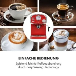 Espressionata Gusto Espressomaschine 1100W 15 Bar Druck -Einrichtungsgeschäft 10035376 de 0004 logo